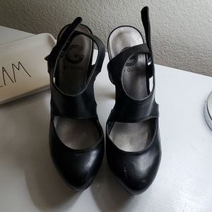 Black Platform G by Guess Heels